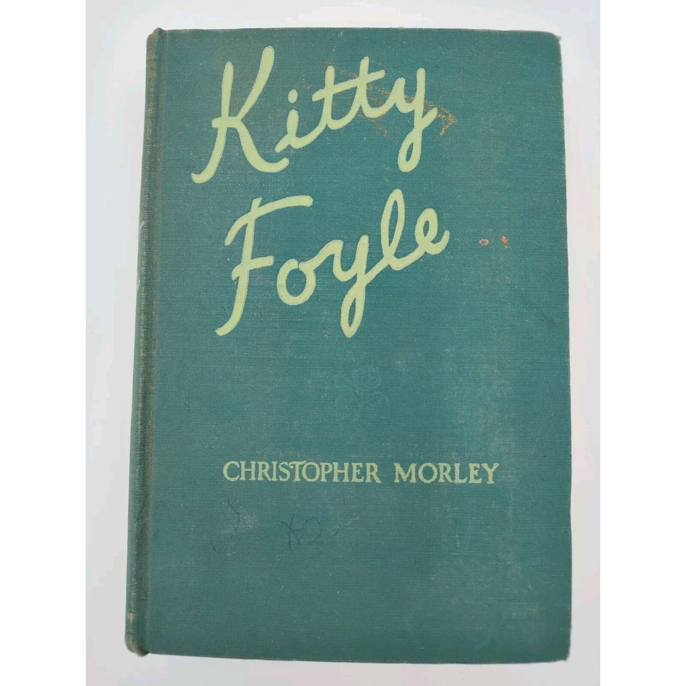 1939 1st-Edition KITTY FOYLE Book Christopher Morley ANTIQUE Rare Collectable👀